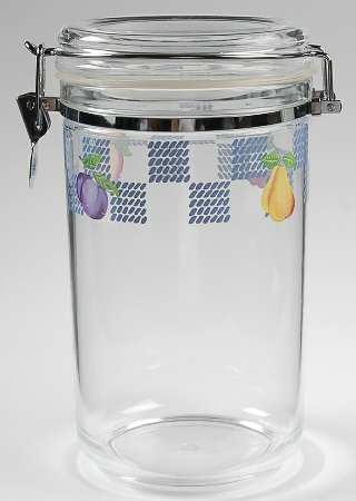 Hopscotch (Fruit) Extra Large Acrylic Storage Jar & Lid