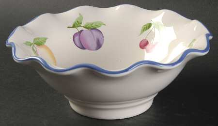 Hopscotch (Fruit) Small Round Fluted Bowl