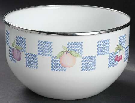 Hopscotch (Fruit) 7" Metal Bowl