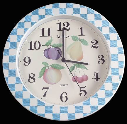 Hopscotch (Fruit) Hanging Wall Clock