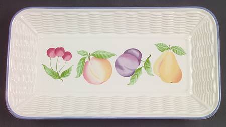 Hopscotch (Fruit) Bread Basket Tray