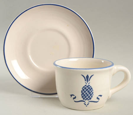 Hospitality Flat Cup & Saucer Set
