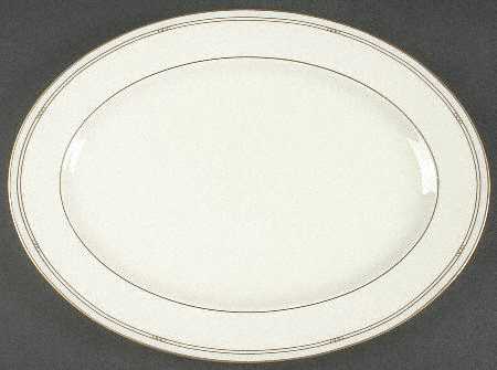 Innocence 14" Oval Serving Platter