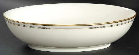 Innocence 10" Oval Vegetable Bowl