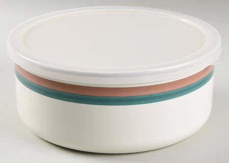 Juniper 71/4" Metal Bowl W/Plastic Lid