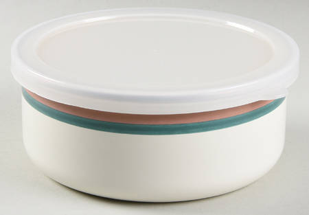 Juniper Bowl-Metal 5 3/4 W/Plastic Lid