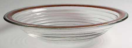 Juniper Glassware Chip and Dip, Plate Only