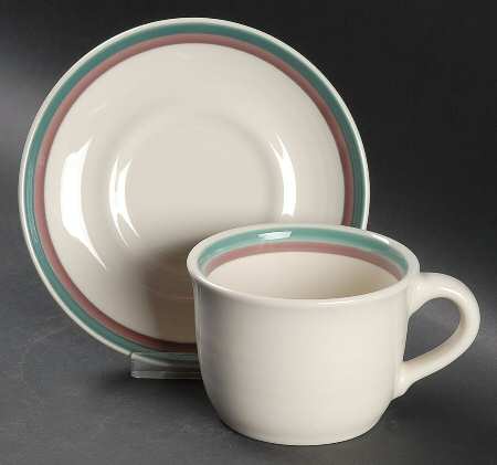 Juniper Flat Cup & Saucer Set