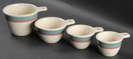 Juniper Measuring Cup Set (1 Cup,1/2 Cup,1/3 Cup,1/4 Cup)