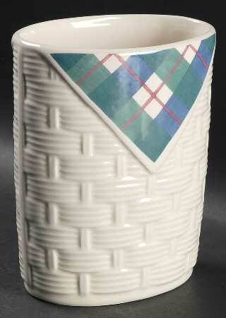 Juniper Basketweave Utensil Holder