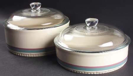 Juniper 4-Piece Bakeware Set (2 Bakers with Lids)