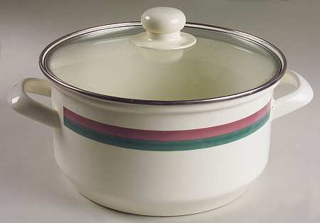 Juniper 4 Quart Metal Covered Casserole