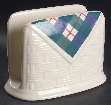 Juniper Basketweave Napkin Holder