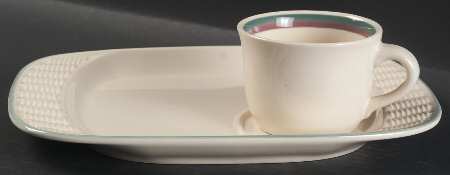 Juniper Snack Plate & Cup Set