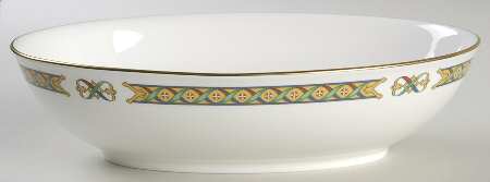 Keltie 10" Oval Vegetable Bowl
