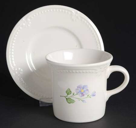Laralynn Flat Cup & Saucer Set
