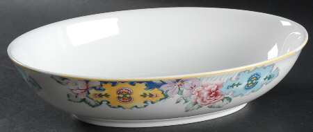 Madelaine 10" Oval Vegetable Bowl
