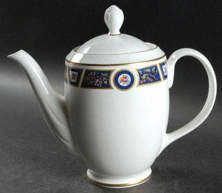 Marble Garden Coffee Pot & Lid