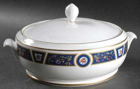 Marble Garden Round Covered Vegetable