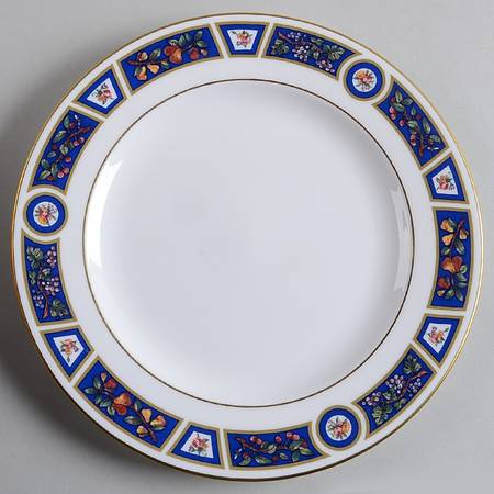 Marble Garden Salad Plate