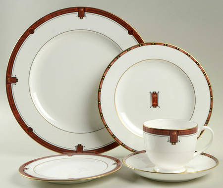 Marquetry 5 Piece Place Setting