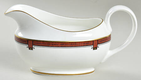 Marquetry Gravy Boat