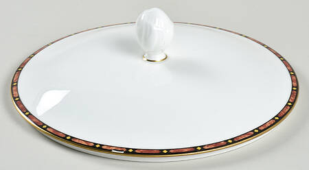 Marquetry Lid for Round Vegetable