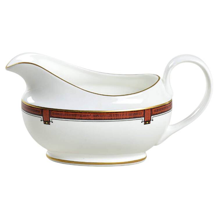 Marquetry Gravy Boat