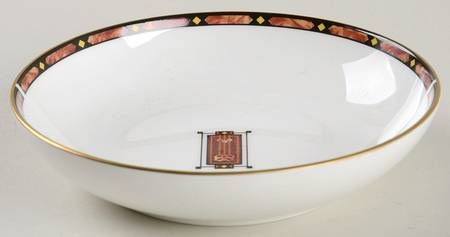 Marquetry Fruit/Dessert (Sauce) Bowl