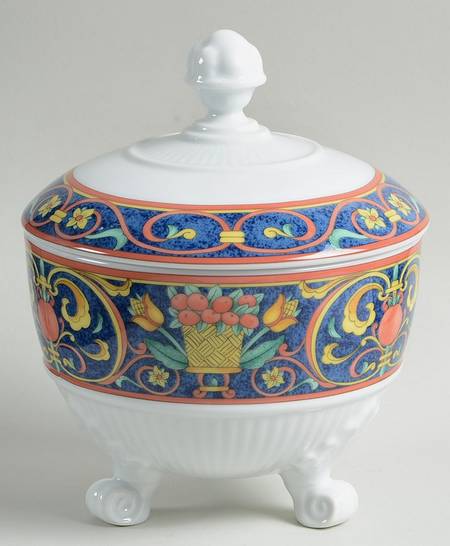 Mazarine Sugar Bowl & Lid