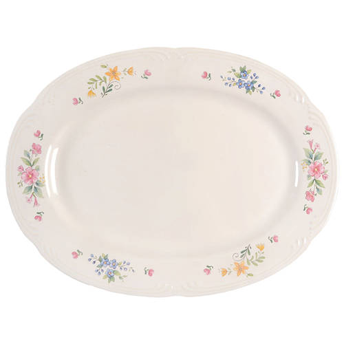 Meadow Lane 12" Oval Serving Platter by Pfaltzgraff