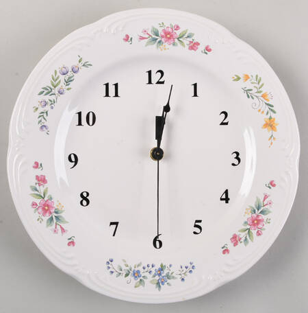 Meadow Lane 1-2" depth  Clock Plate HC