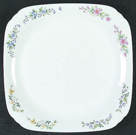 Meadow Lane 12" Square Serving Platter