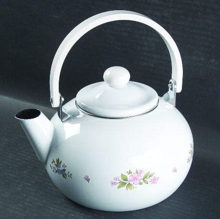 Meadow Lane Metal Kettle & Lid by Pfaltzgraff
