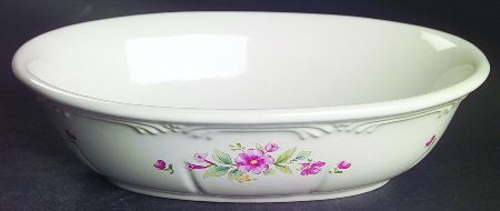 Meadow Lane 8" Oval Vegetable Bowl