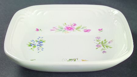 Meadow Lane Individual Square Sandwich Server by Pfaltzgraff