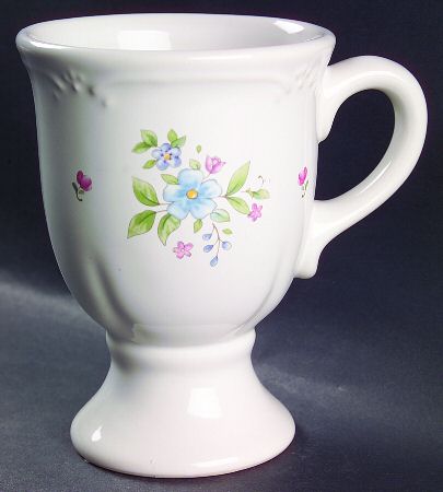 Meadow Lane Pedestal Mug by Pfaltzgraff