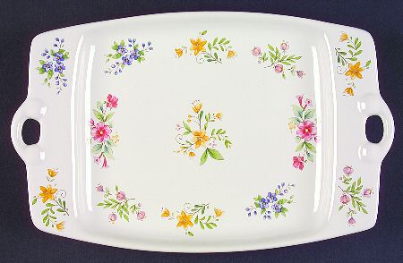 Meadow Lane 10" Rectangular Serving Platter