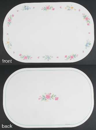 Meadow Lane Reversible Vinyl Placemat by Pfaltzgraff