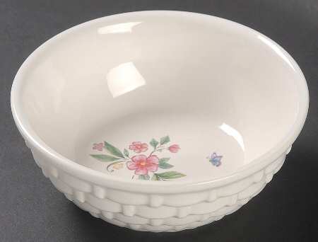Meadow Lane 5" Wicker Bowl by Pfaltzgraff
