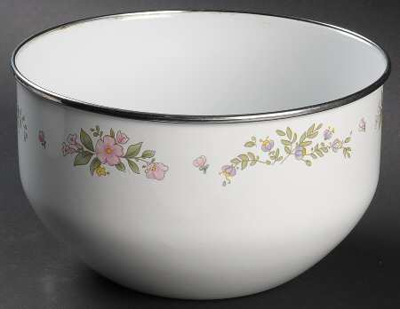 Meadow Lane 7 3/4" Metal Bowl