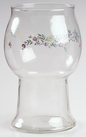 Meadow Lane Glass Pillar Float Candleholder by Pfaltzgraff