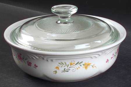 Meadow Lane 1 Qt Round Covered Casserole
