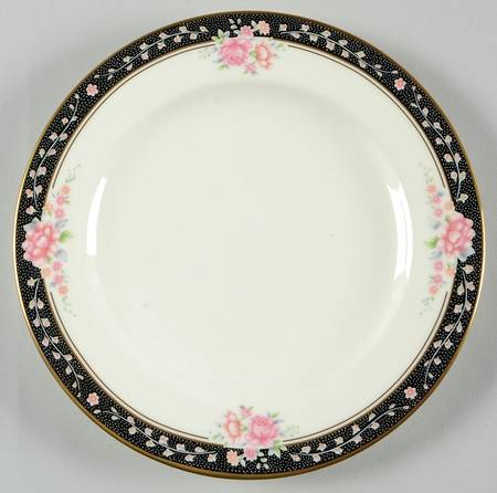 Midnight Bouquet Bread & Butter Plate