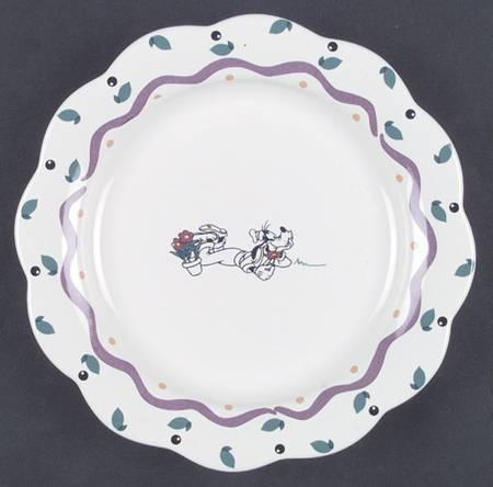 Mickey Mouse Salad Plate