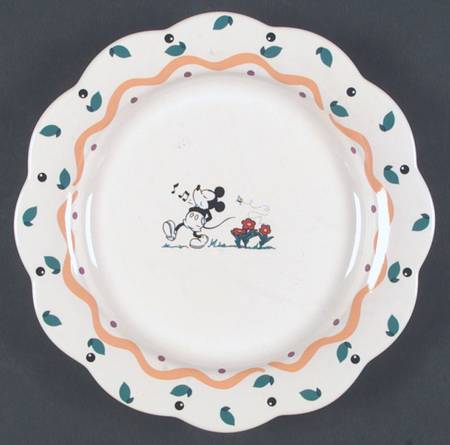 Mickey Mouse Salad Plate