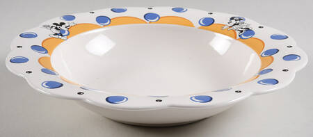 Mickey Mouse 10" Round Vegetable Bowl