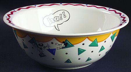Mickey Mouse 12" Large Salad Serving Bowl