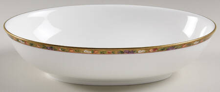 Minuet 10" Oval Vegetable Bowl