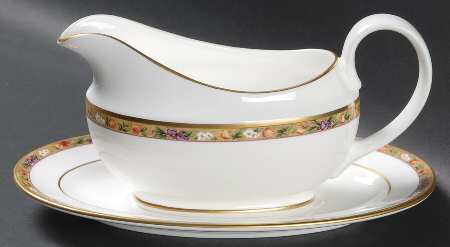 Minuet Gravy Boat & Underplate